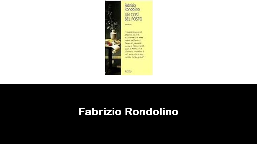 libri di Fabrizio Rondolino