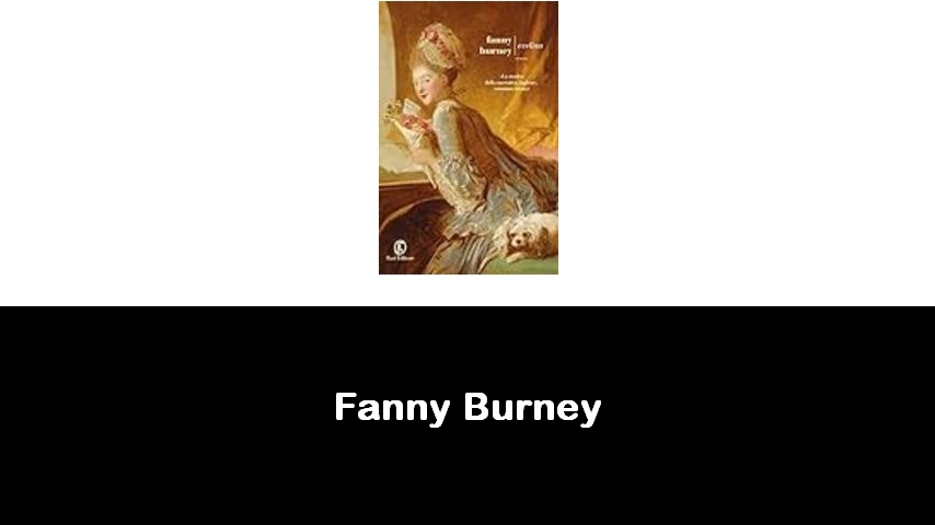 libri di Fanny Burney