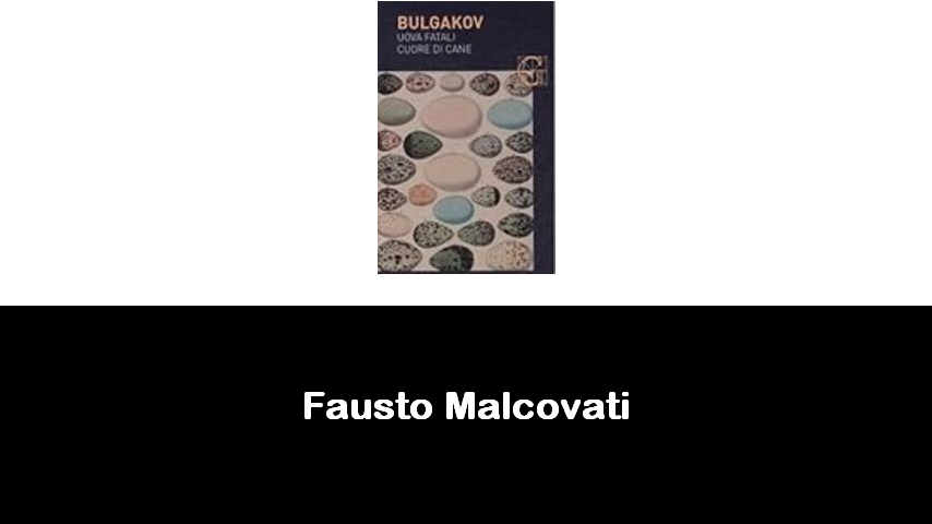 libri di Fausto Malcovati