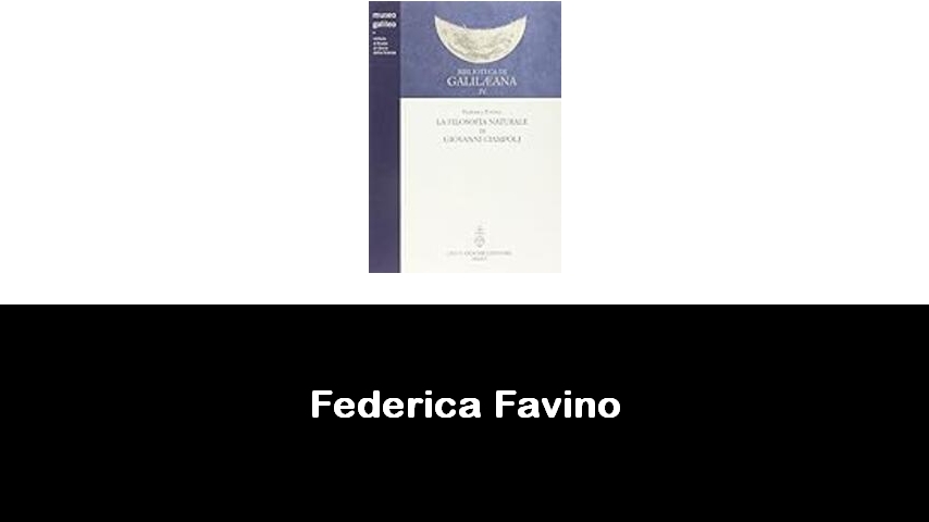 libri di Federica Favino