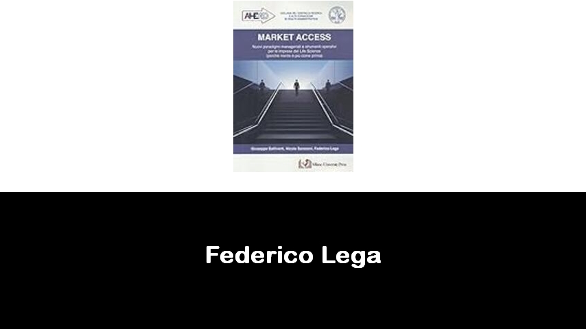 libri di Federico Lega