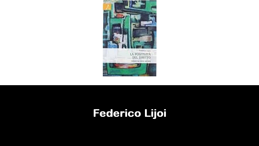 libri di Federico Lijoi