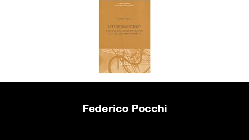 libri di Federico Pocchi