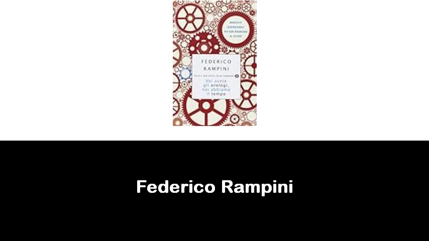 libri di Federico Rampini