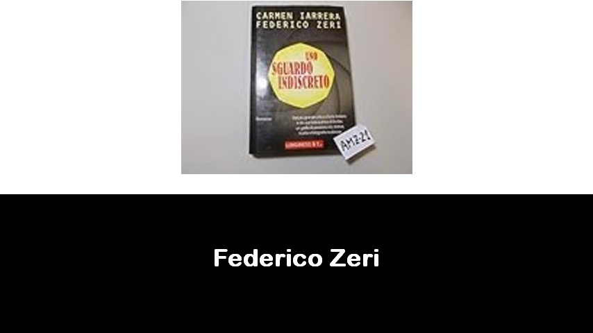libri di Federico Zeri
