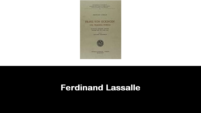 libri di Ferdinand Lassalle