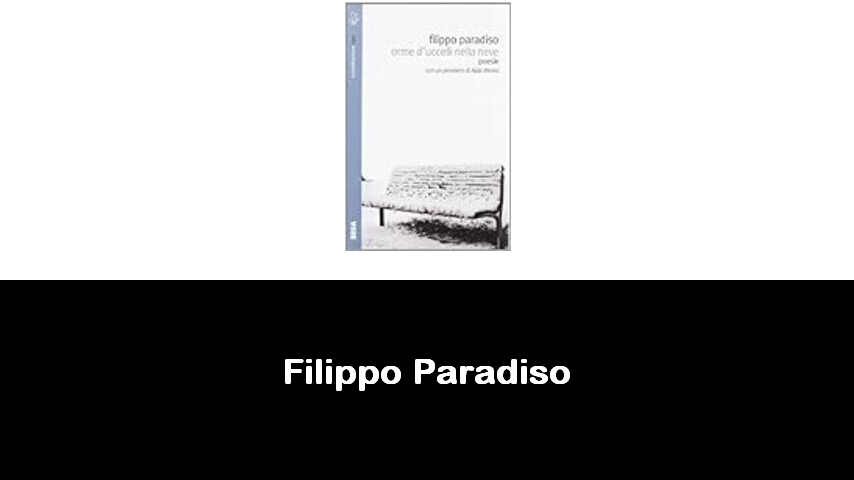 libri di Filippo Paradiso