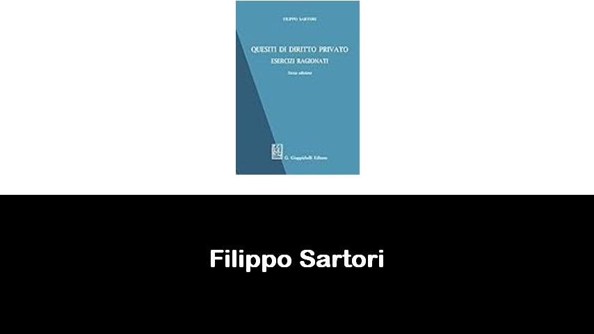 libri di Filippo Sartori