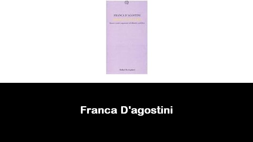 libri di Franca D'agostini