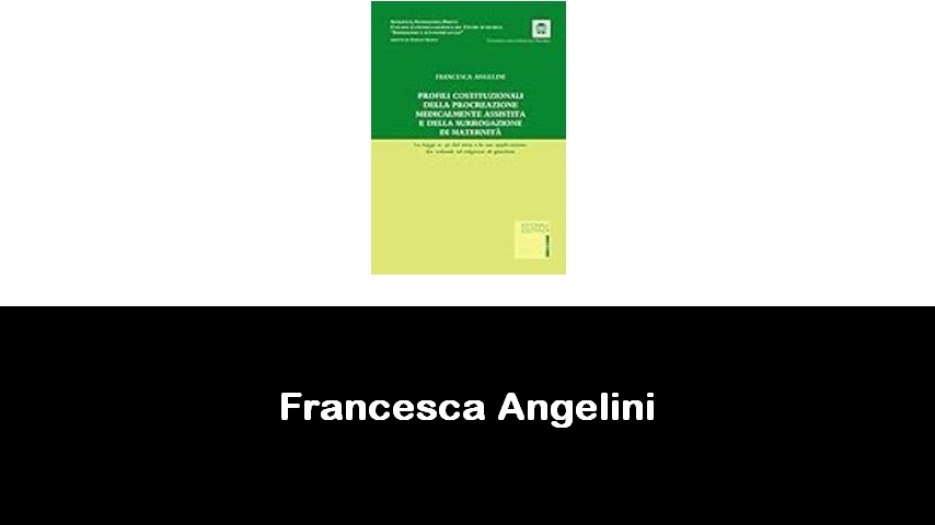 libri di Francesca Angelini
