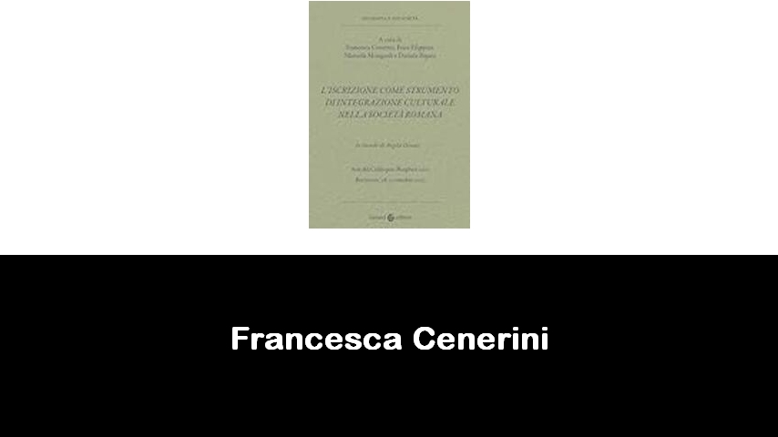 libri di Francesca Cenerini