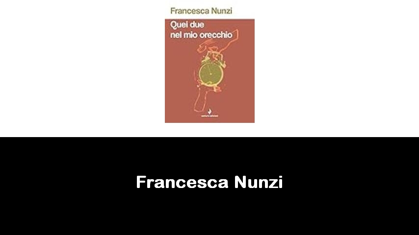 libri di Francesca Nunzi