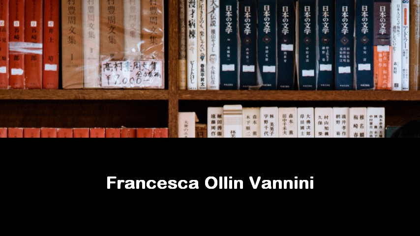 libri di Francesca Ollin Vannini