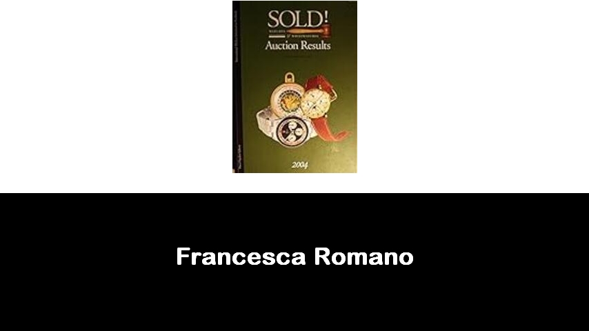 libri di Francesca Romano