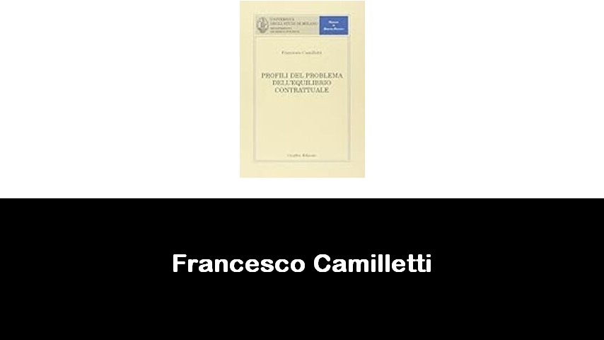 libri di Francesco Camilletti