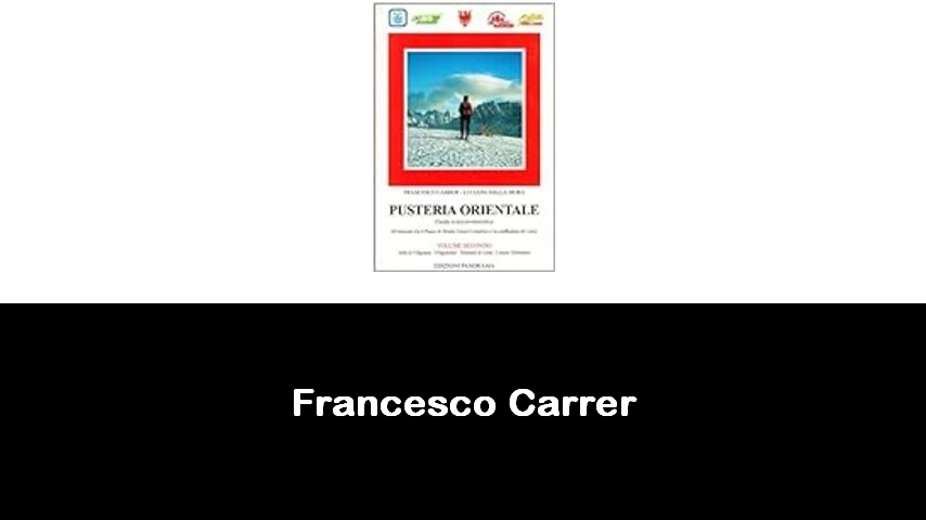 libri di Francesco Carrer