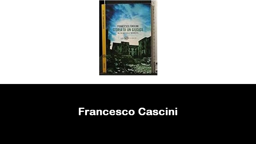 libri di Francesco Cascini