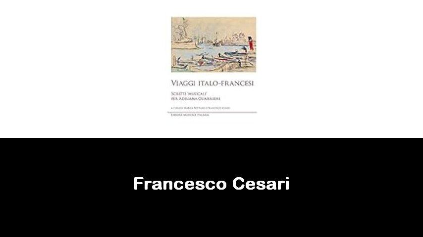 libri di Francesco Cesari