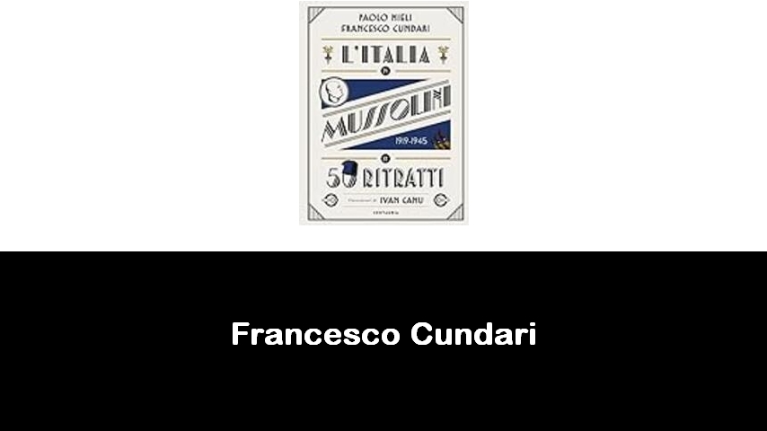 libri di Francesco Cundari