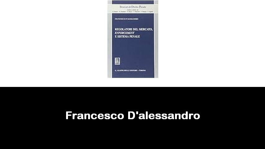 libri di Francesco D'alessandro