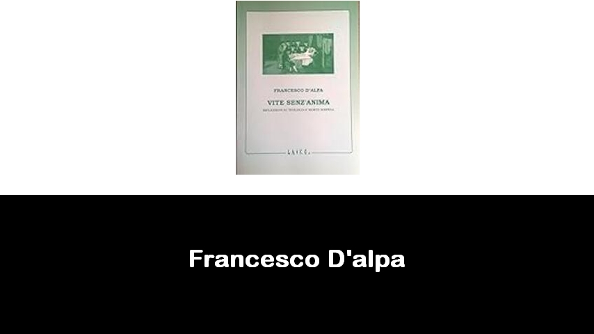 libri di Francesco D'alpa