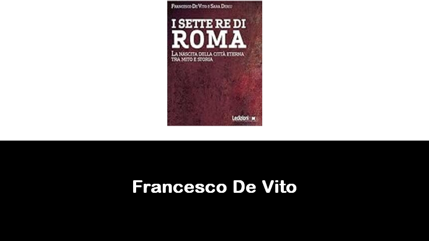 libri di Francesco De Vito
