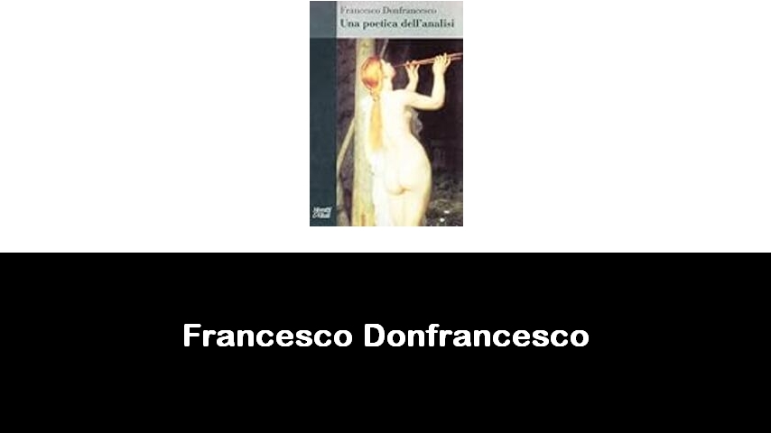 libri di Francesco Donfrancesco