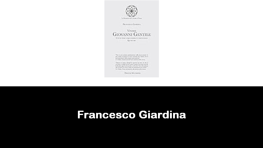 libri di Francesco Giardina