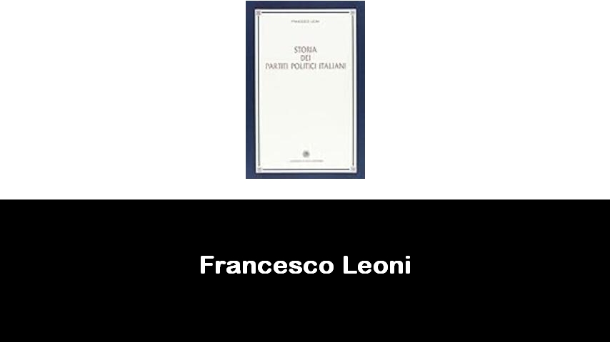 libri di Francesco Leoni