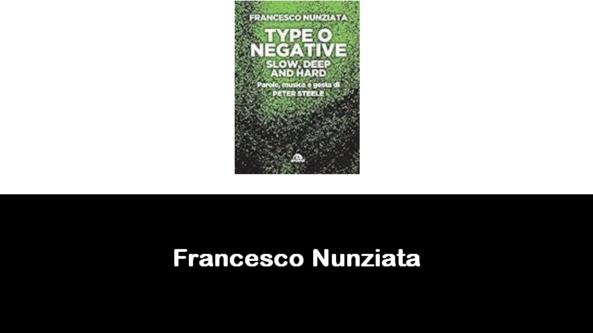 libri di Francesco Nunziata
