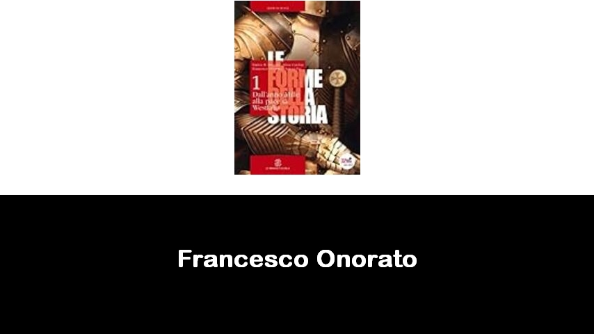 libri di Francesco Onorato