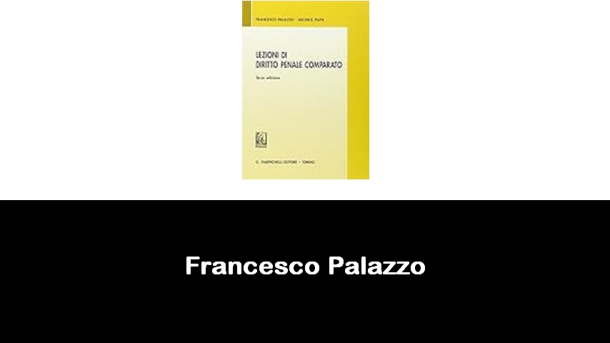 libri di Francesco Palazzo