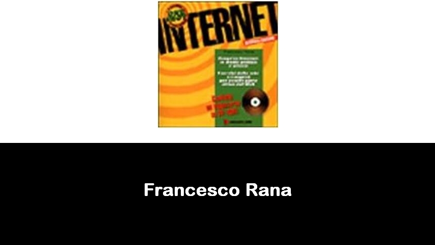 libri di Francesco Rana