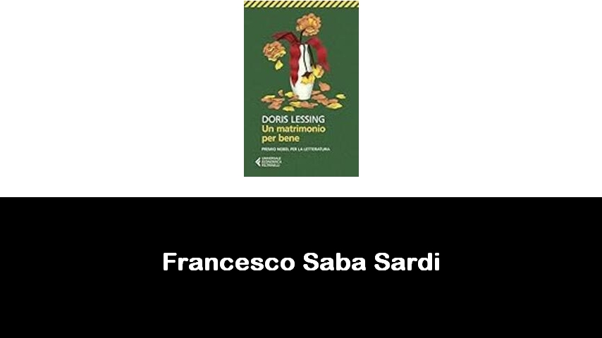 libri di Francesco Saba Sardi