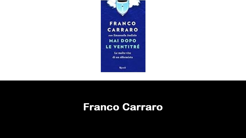 libri di Franco Carraro