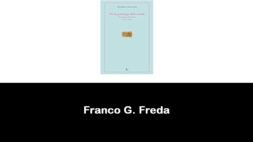 libri di Franco G. Freda