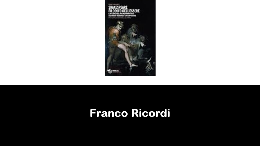 libri di Franco Ricordi