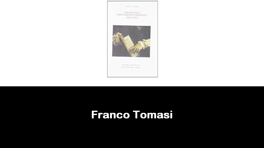 libri di Franco Tomasi