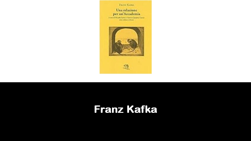 libri di Franz Kafka