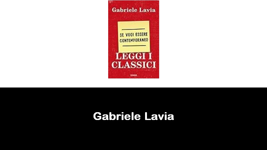 libri di Gabriele Lavia