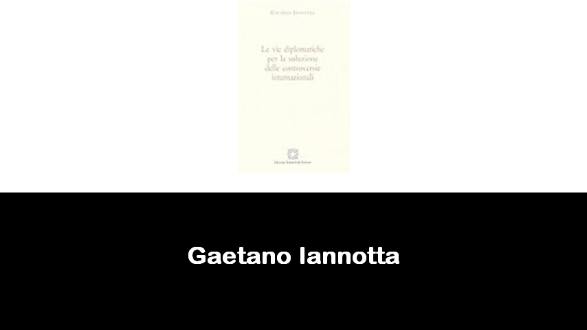 libri di Gaetano Iannotta