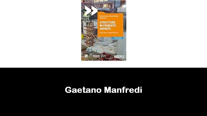 libri di Gaetano Manfredi