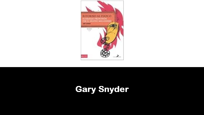 libri di Gary Snyder