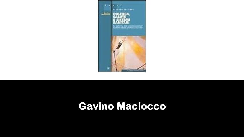 libri di Gavino Maciocco