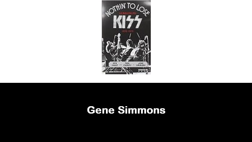 libri di Gene Simmons