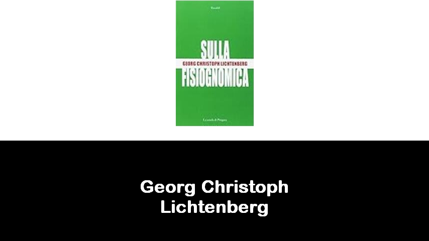 libri di Georg Christoph Lichtenberg