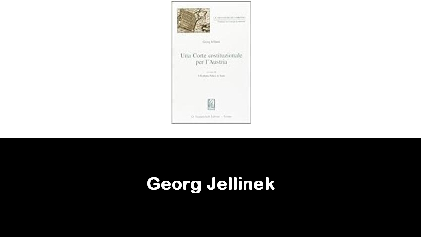 libri di Georg Jellinek