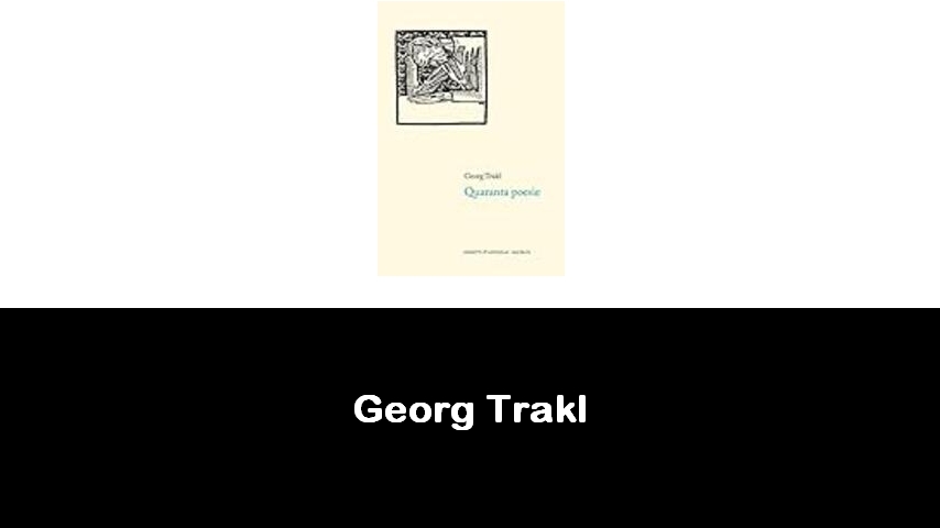 libri di Georg Trakl