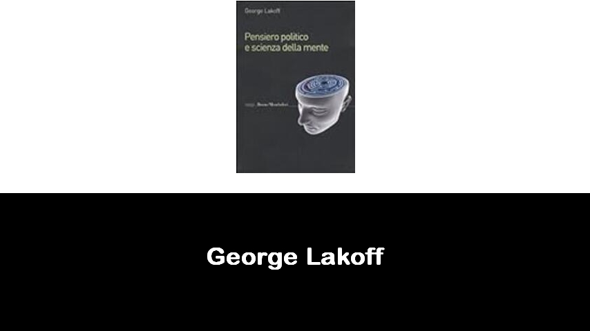 libri di George Lakoff