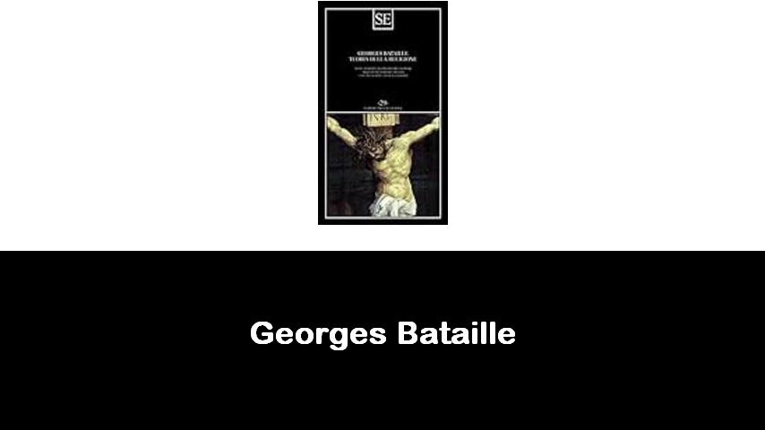 libri di Georges Bataille